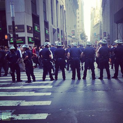 OWS police
